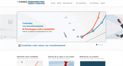 Desktop Screenshot of conseil-webmarketing.net